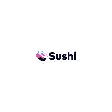 sushi swap logo sticker