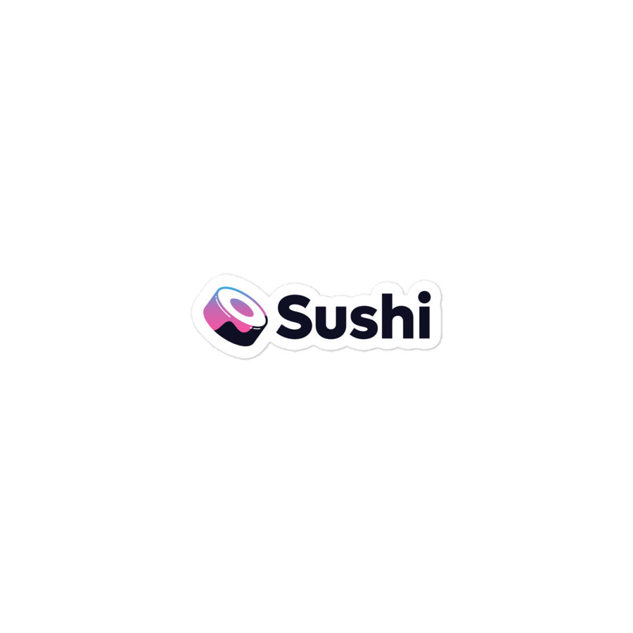 sushi swap logo sticker