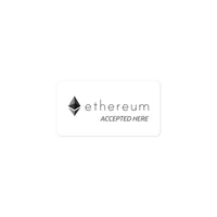 ethereum accepted here sticker