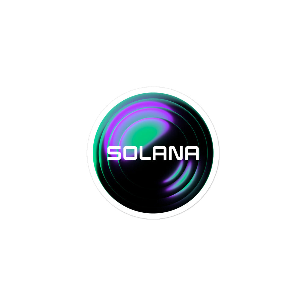 solana graphic sticker