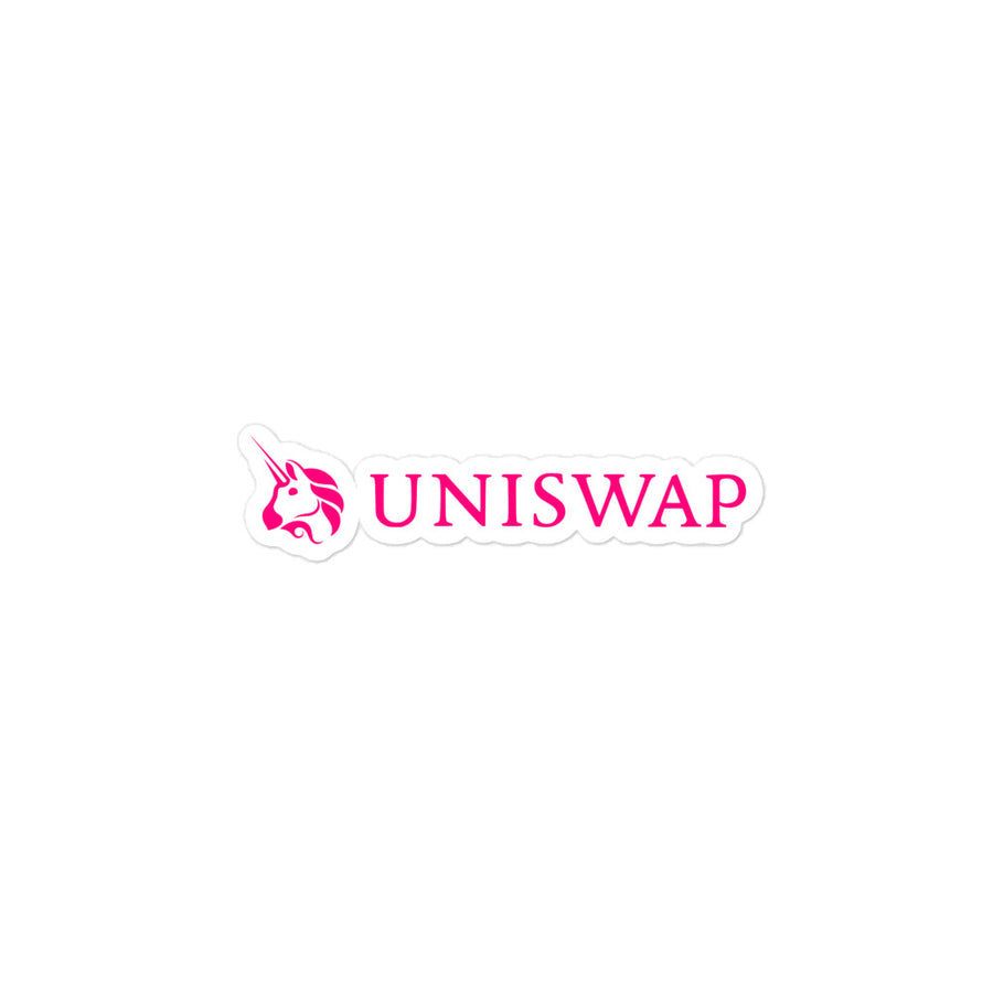 uniswap logo sticker