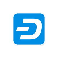 dash logo sticker