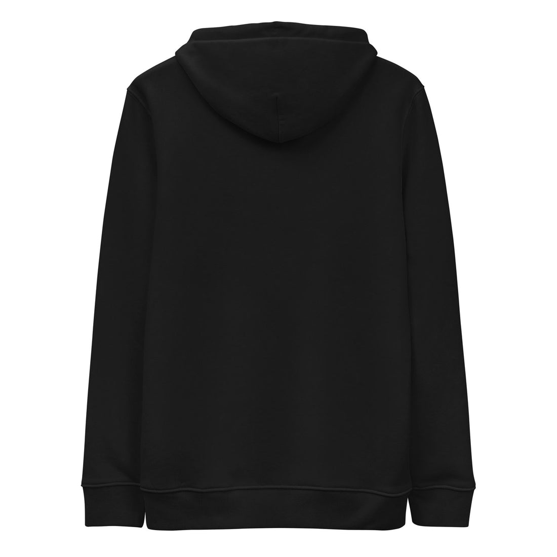 neo logo hoodie black