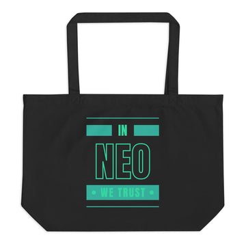 neo large tote bag black