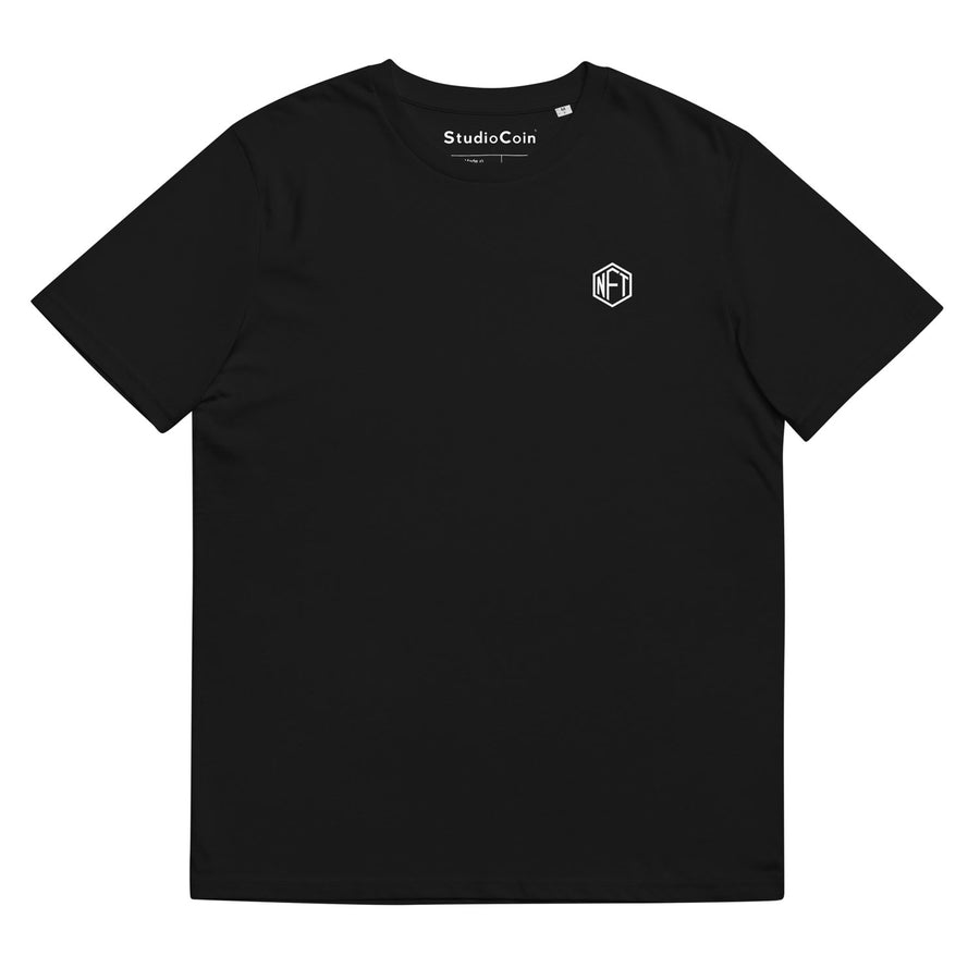 nft logo t-shirt black