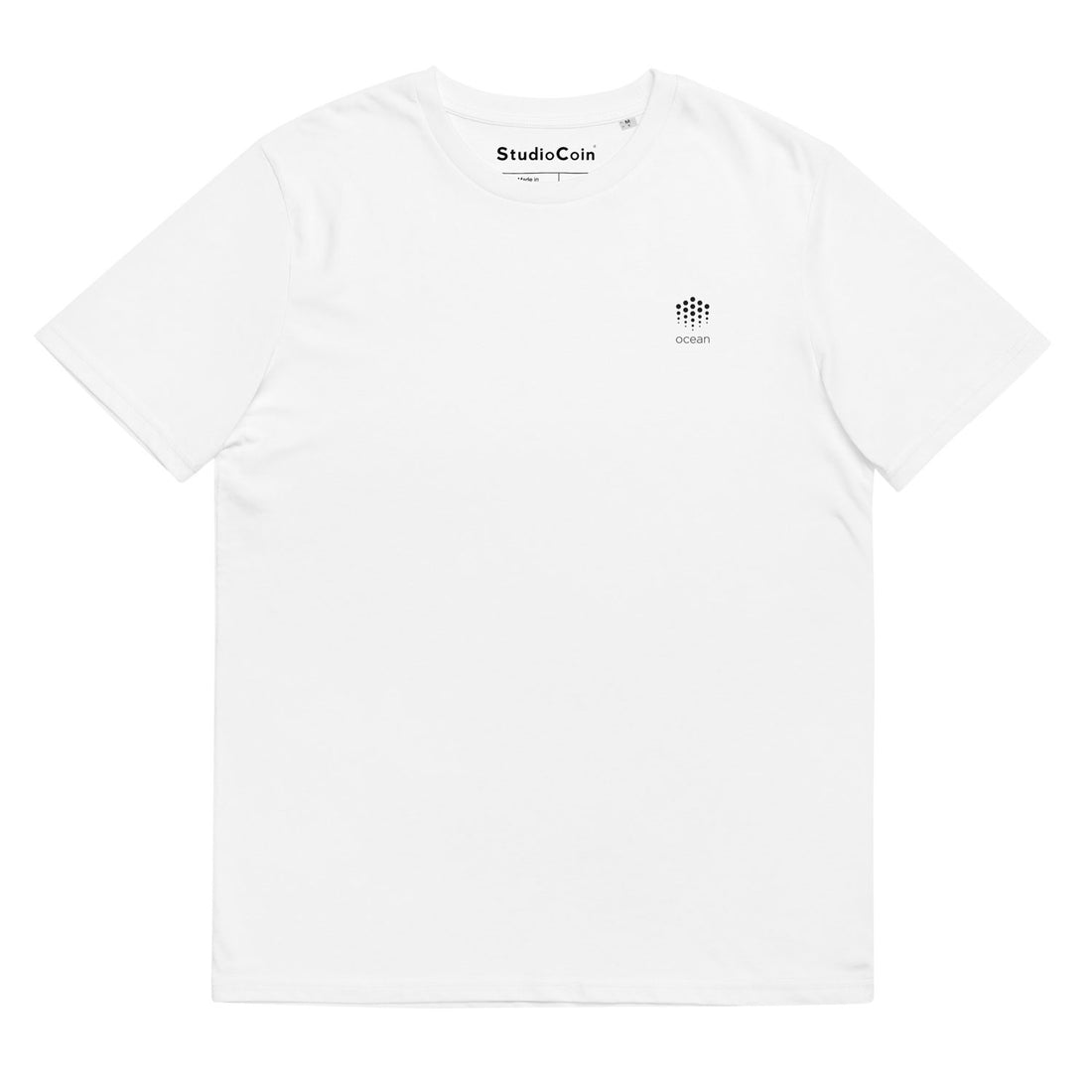 ocean crypto t-shirt white