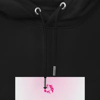uniswap graphic logo hoodie black