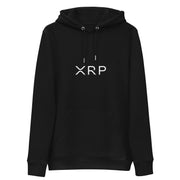 xrp logo hoodie black