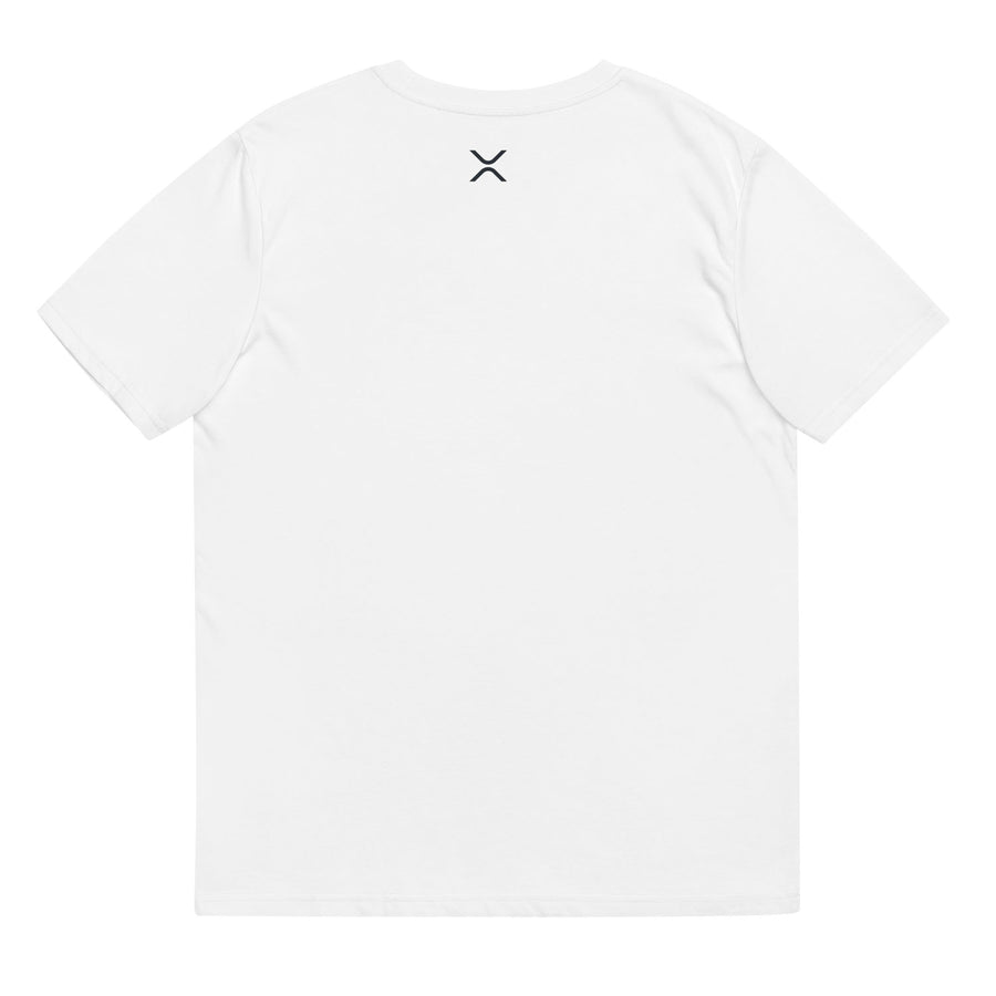 xrp logo to the moon tshirt white
