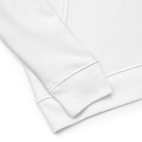 tezos white logo hoodie 